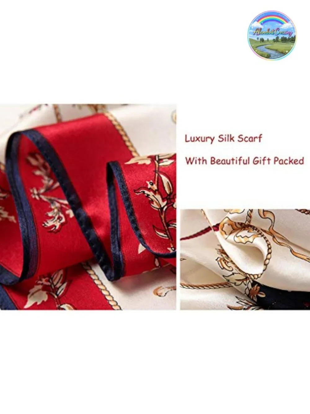 100% Mulberry Silk Long Oblong Scarf Shawl Wrap for Women | Lightweight